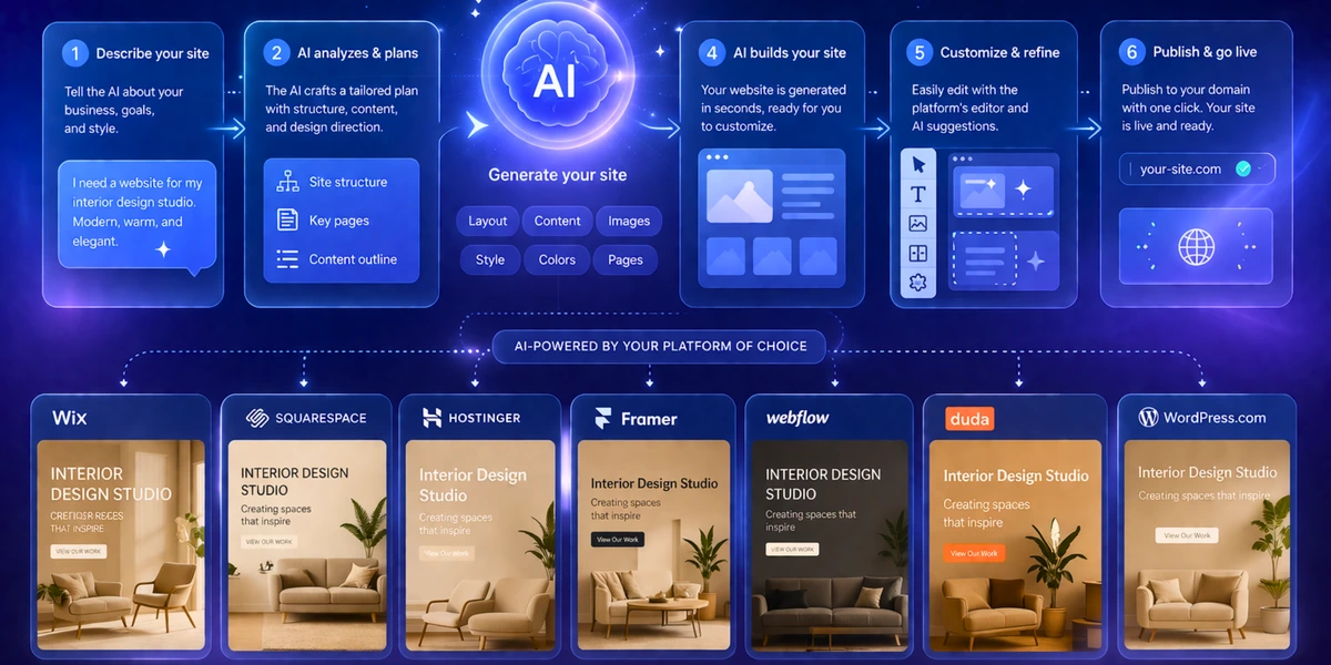 7 AI Website Builders Tested: Only 2 Are Worth the Monthly Fee (2026)