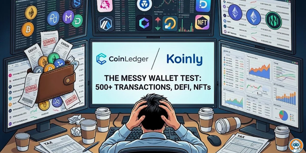 CoinLedger vs Koinly 2026: One Choked on Our Messy Wallet
